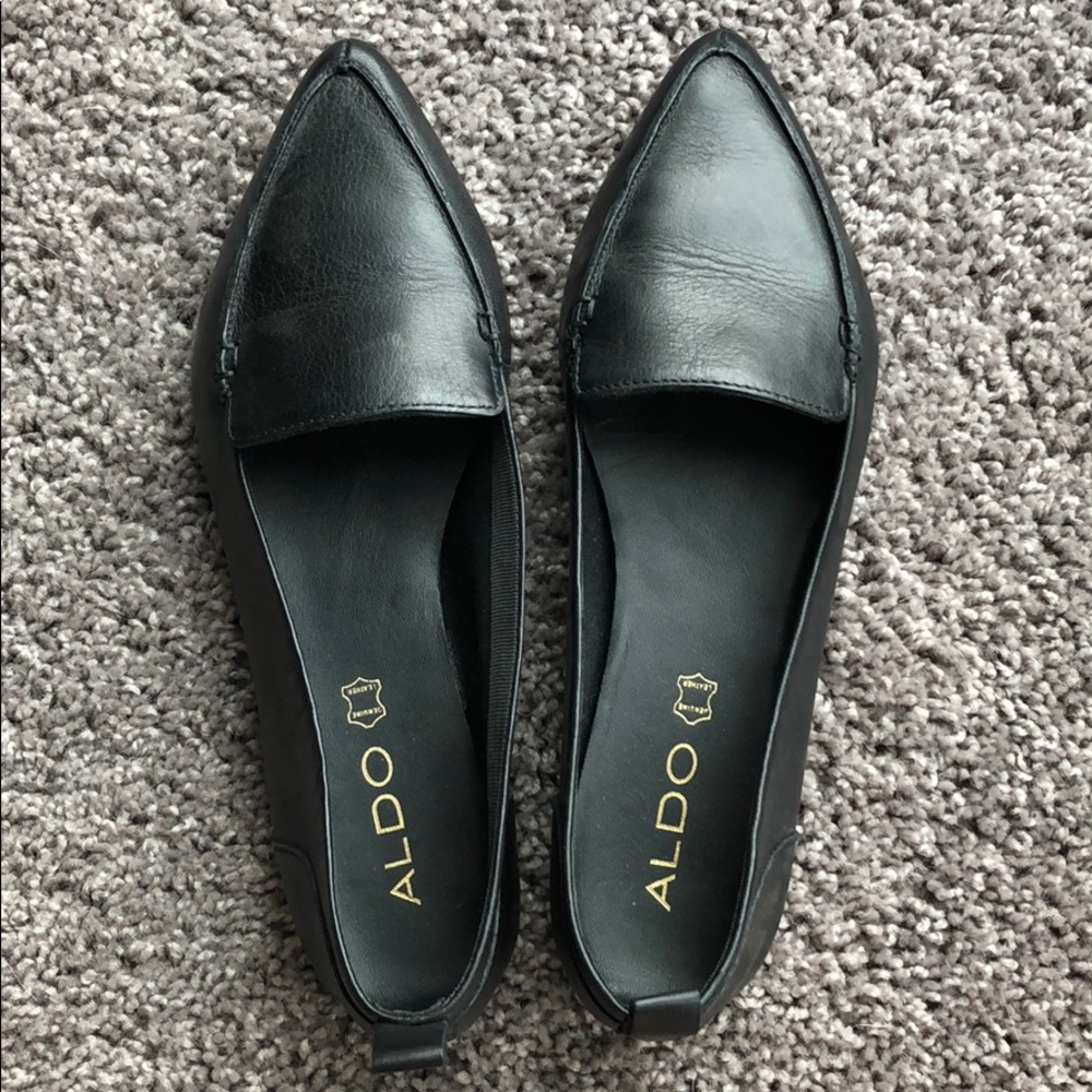 Aldo leather loafer